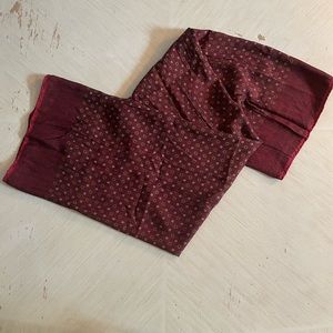 Vtg Dark Red Tube Scarf